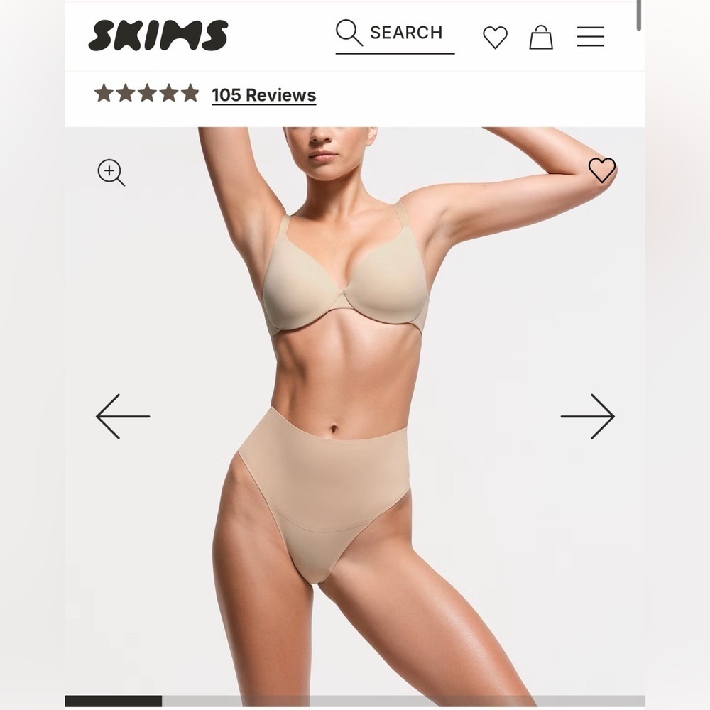 [Skims] NWT Smoothing Full Coverage Lightly Lined Bra